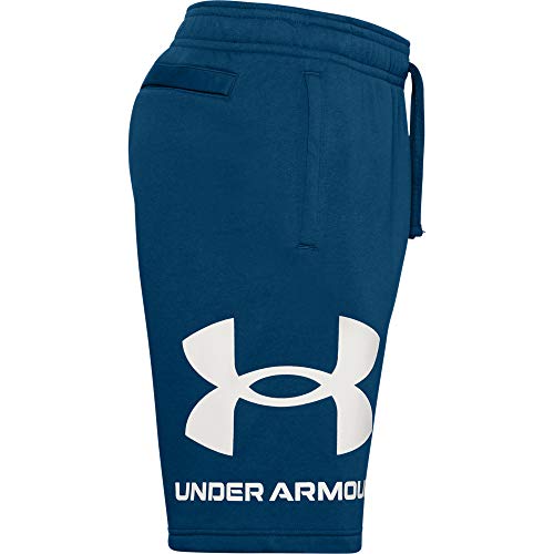 ua men's rival fleece logo shorts