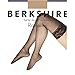 Berkshire Women's Romantic Lace Top Thigh High Pantyhose 1363, Black, Queen 2