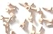 LEGO Parts and Pieces Light Flesh Minifigure Hands - x20 Loose