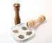 IEOVO 8-inch Wooden Pepper Mill, Natural Wood Pepper Grinder for Your Kitchen