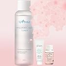 ISNTREE Hyaluronic Acid Toner 200ml & Whamisa Deep rich Essence Toner Mini 20ml, MAKEP:REM Facial Cream Mini 10ml | Deep Moisturizing, Soothing, Nourishing | Adenosine & Allantoin | Limited QTY |