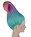 Halloween Party Online Troll Wig, Tri-Colors Adult HW-281