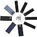 21 Pcs Waist Button Extenders for Jeans Elastic Pants Waist Extenders Adjustable Button Pants Extension for Women Men Jeans Skirt Trousers Collar Dress, 3 Types
