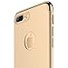 iPhone 7 Plus Case, RANVOO Thin Hard Slim Fit Stylish Cover with 3 Detachable Parts Case, Gold [Clip-ON]