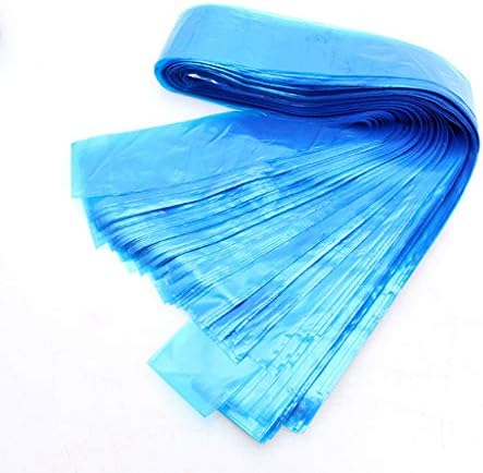 QUANJI Disposable Hook Thread Set Tattoo Machine Clip Cord Set 250Pcs Plastic Blue Health Safety Tattoo Supplies Accessories