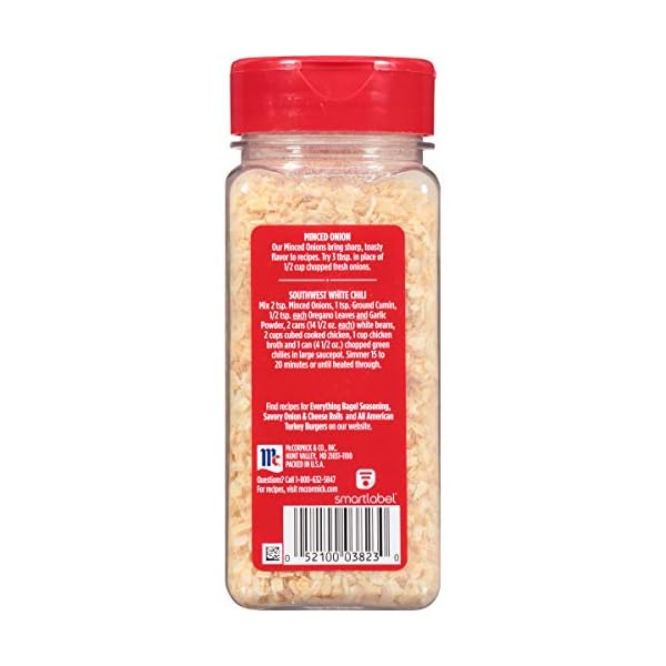 McCormick Minced Onions, 6.37 oz Leafy Gnome