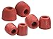 COMPLY Foam Premium Earphone Tips - Isolation T-500 (Red, 3 Pairs, S/M/L)