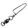 Easy-Catch-10-30-Pack-High-strength-Fishing-Ball-Bearing-Swivel-with-Coastlock-Snap-Strong-Welded-Ring-for-Saltwater-Fishing-18Lb-to-440Lb-100-CopperStainless-Steel-with-Black-Nickle-Coated Easy-Catch-10-30-Pack-High-strength-Fishing-Ball-Bearing-Swivel-with-Coastlock-Snap-Strong-Welded-Ring-for-Saltwater-Fishing-18Lb-to-440Lb-100-CopperStainless-Steel-with-Black-Nickle-Coated