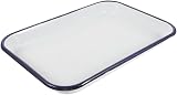 Milisten Enamel Baking Tray 34x44cm Non-Stick Roasting Pan Oven Dishwasher Safe view 1