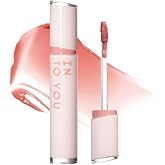 INTO YOU Glow Lip Tint, Plumping Lip Gloss, Nourishing Hydrating Moisturizing Lip Oil, Non-Sticky, Long-lasting, Waterproof, High Shine Liquid Lipstick, Stay 8 Hour, for Women Makeup, GW01