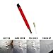Gold Label Detailing Fiberglass Prep Pen, Sanding Pen, Scratch Pen | Remove Rust and Corrosion | for Jewelry, Electrical Circuit Boards, and Autobody Work
