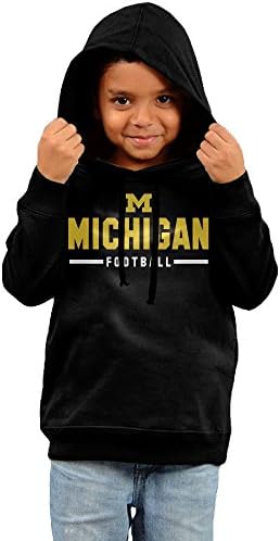Michigan Wolverines Football Wordmark Toddler Hooded Sweatshirt