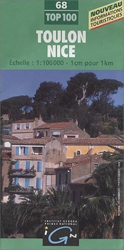 Download Carte touristique : Toulon - Nice PDF