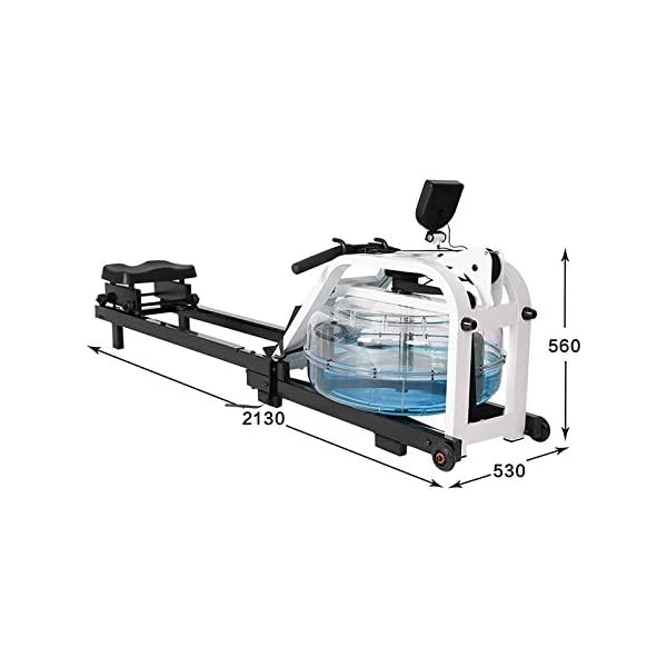 BZLLW-Water-Resistance-Rowing-Machine-Home-UseSimulate-Underwater-Sound-Indoor-RowerFoldable-Rowing-Machinewith-LCD-DisplayDisplay-TimeSpeedDistanceCaloriesEtc BZLLW Water Resistance Rowing Machine Home Use,Simulate Underwater Sound Indoor Rower,Foldable Rowing Machine,with LCD…