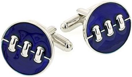 Blue Laces Style Cufflinks