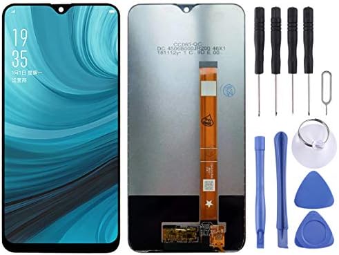 Weeksu New LCD Screen And Digitizer Full Assembly For OPPO A7 / A5s(Black) (Color : Black)