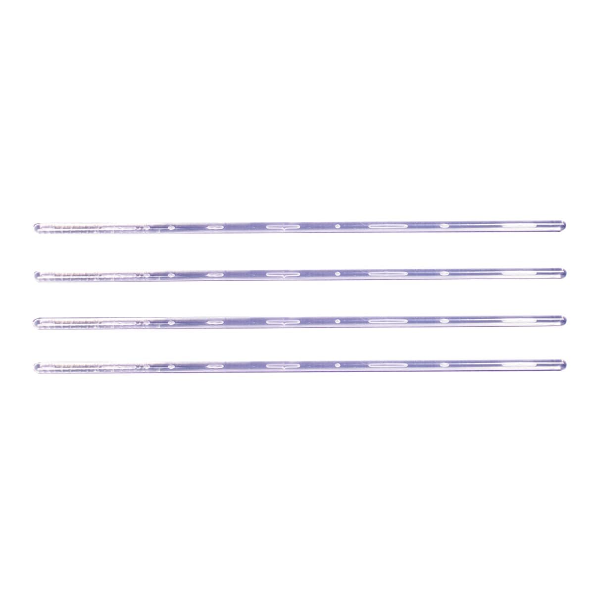 Clear Dowels 300mm (12'') 4 pack