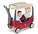 Step2 Canopy Wagon | Kids Wagon with 2 Seats and Storage