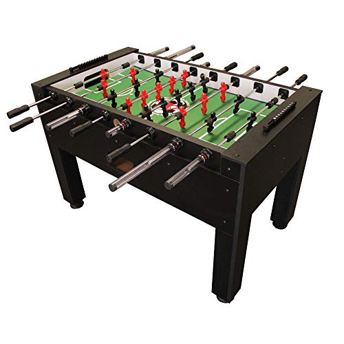 Warrior Table Soccer Pro Foosball Table 2020 Model 56 Inch Black - Thumbnail 4