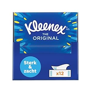 Kleenex Original Tissues – 960 Tissues – 12 x 80 stuks – Voordeelverpakking