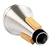 Trumpet Straight Mute,HoFire Lightweight Aluminum Practice Trumpet Mute Silencer