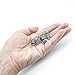 Viking Rune Beard Bead Set (24) - Norse Rings for Hair, Dreads & Beards