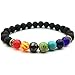 Tiger Eye Gem Beads Tibetan Buddhist Prayer Mala Bracelet with Free Bag