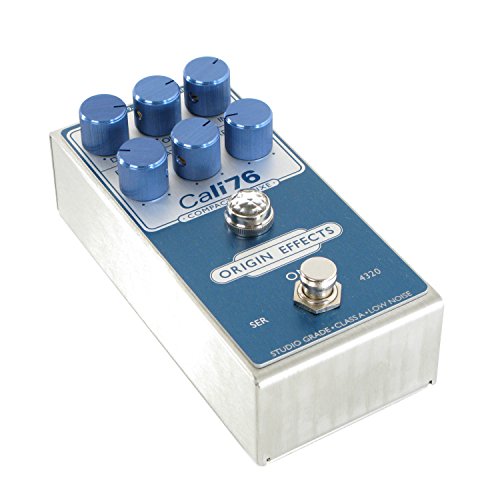 Origin Effects Cali76 Compact Deluxe, Red Invert, Silver Knobs 재팬박스