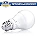 Hyperikon A19 Dimmable LED Light Bulb, 9W (60W Equivalent), ENERGY STAR Qualified, 4000K (Daylight Glow), CRI90+, 840 Lumens, Medium Screw Base (E26), UL-Listed, Standard Light Bulb (4 Pack)