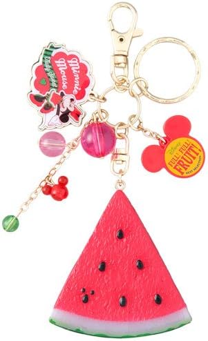 Amazon Co Jp ミニーマウス キーチェーン スイカ ストラップ チャーム フル フル フルーツ 18 東京ディズニーリゾート限定 ホビー