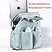 Catlin Go Go Diaper Bag Backpack Multi-Function Waterproof for Girl and Boys Large Capacity Stylish Durable and Insulated (Blue)