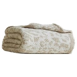MIDO HOUSE Microfiber Throw Blanket for Couch Chic