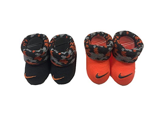 Nike Infant Boy's 2-Pair Booties, 0-6 Months