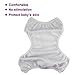 Dwave 2pcs Pack One Size Baby & Toddler Reusable Washable Swim Diapers (Zoo Animals)
