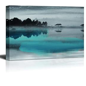 Black and White Scenery Pictures Home Wall for...