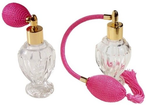 Vintage Perfume Atomizer Bulb and Tassel Set