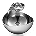 Stainless Steel Chips and Dip Bowl - Entertain in Style with Small Tiered Divided Serving Dish Holder for Dips, Appetizers, Condiments, Salsa, Salad, Sauces in Serveware by Pro Chef Kitchen Tools
