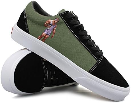 Handsome And Strong Body Casual Sneakers Boat Slip On Print Vegan