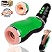 BEISHIDA Male Masturbator, Vibrating Male Masturbators with 3D Realistic Vagina Electric Male Masturbator Toys with 5 Suction Modes, 10 Sexy Vibration Speeds and Sexy Female Screaming