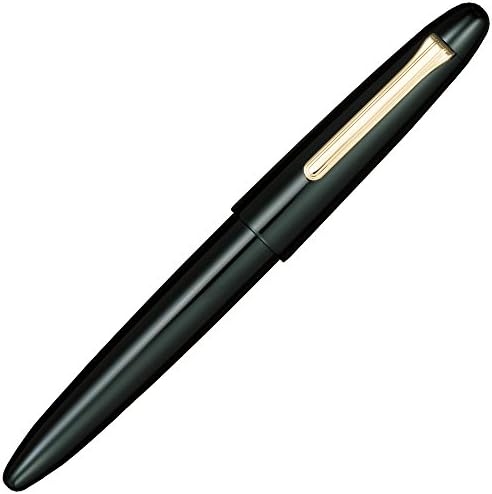Sailor King of Pen Back Ebonite Silver Trim Naginata-togi nib Fountain Pen