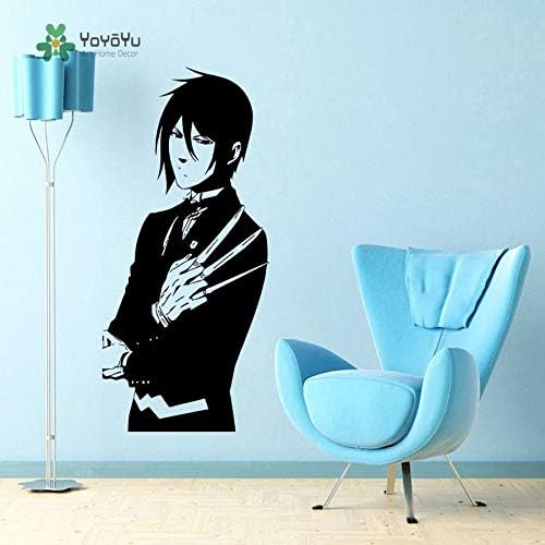 nkfrjz Anime Manga Boy Guy Weapon Japaness Style Home YO wall stickers kids wall stickers kids 57X115cm