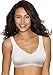 Hanes womens Comfort Evolution ComfortFlex Fit Wirefree Bra(G796)-White-2XL