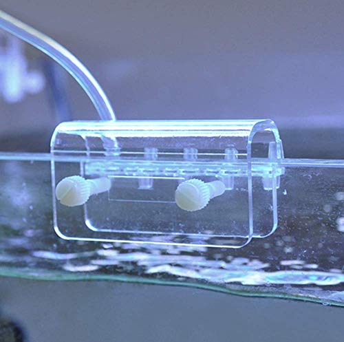 zoele Aquarium Soft Hose Fixture Holder Dosing Pump Air Reef Tank 5 Tube Buret Rack Pipe Hanger Clamp Bracket Mount Manifold - Thumbnail 2