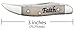 Case WR XX Pocket Knife Natural Smooth Bone Small Tx Toothpick W/Faith On Handle Item #8854 - (610096 SS) - Length Closed: 3 Inches