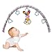 Seprovider Baby Toys, Colorful Rabbit Infant Stroller Toys Washable Squeaker Car Toys, Kids Hanging Toy for Crib with Rattle Ring, Mirror for Self Discovery, Teethers