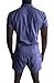 Leapparel Mens Romper coveralls One-Piece Short Sleeve Jumpsuit Casual Overalls