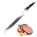 TUO CUTLERY Slicing Knife 12''Black Handle-Japanese Ultra Stainless Steel Kitchen Knife