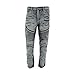 Victorious - Men's Distressed Moto Rips Jeans - Ice