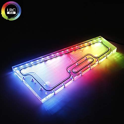 Barrow LRC RGB Acrylic Distro Distribution Plate Waterway Boards for Computer ZEAGINAL 10 Water Cooling Case