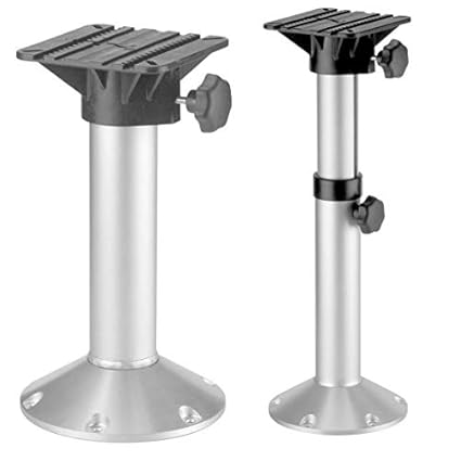 Stuhlfuss aus Aluminium für Bootssitz (500 - 750 mm)